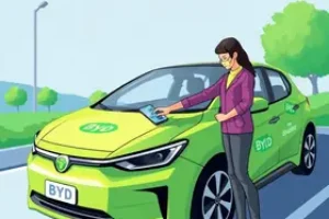 BYD motoristas de aplicativo