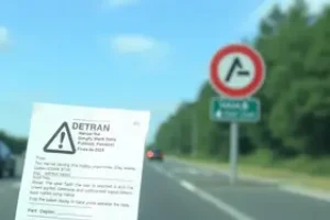 multas de trânsito em advertência