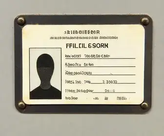 carteirinha de visitante de presídio