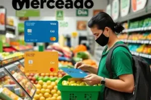 cartões aceitos Mercado Dia